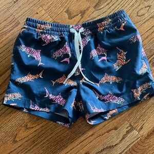 Chubbies Tiger Shark swim trunks
